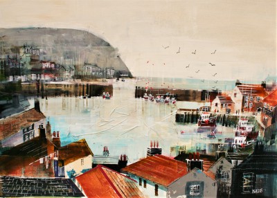 NAGIB KARSAN - polperro, across the rooftops